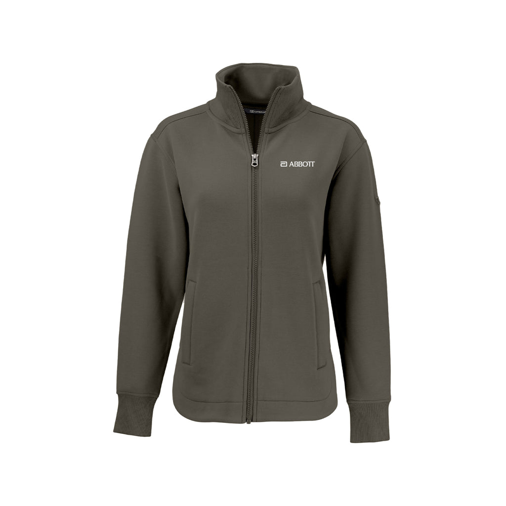 Cutter & Buck Buttery-Soft Knit Full Zip Jacket-Women